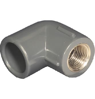 PVC Brass Threaded Elbow - 32mm (1") x ½″ | Pasting Type — image 1