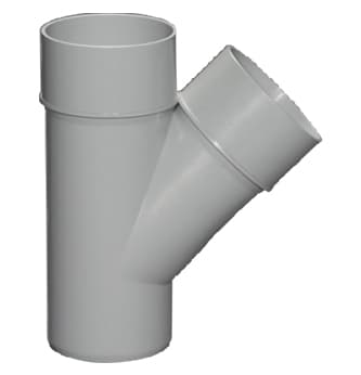 PVC Single Y - 40mm (1¼″) | Pasting Type