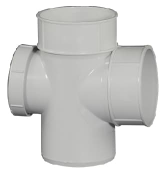PVC Door Tee - 75mm (2½″) | Pasting Type — image 1