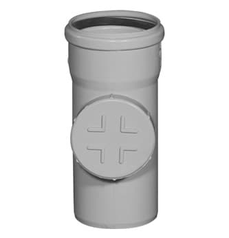 PVC Cleaning Pipe - 75mm (2½″) | Pasting Type — image 1