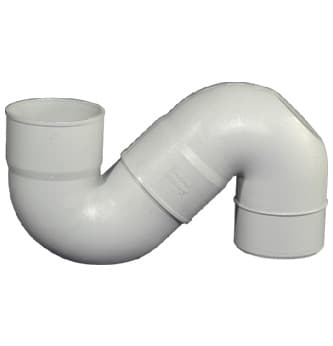 PVC S Trap - 110mm x 110mm (4" x 4") — image 1