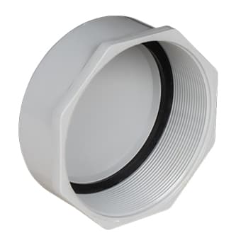 PVC End Cap Threaded - 20mm (½″) | Pasting Type — image 1