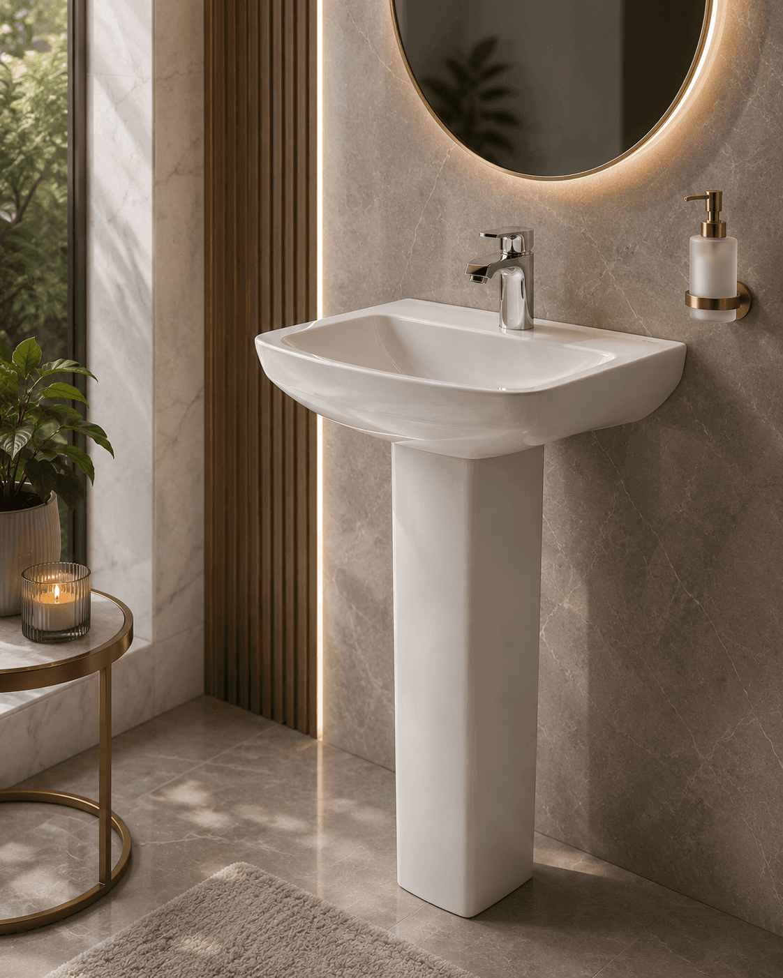 Full Pedestal Basin