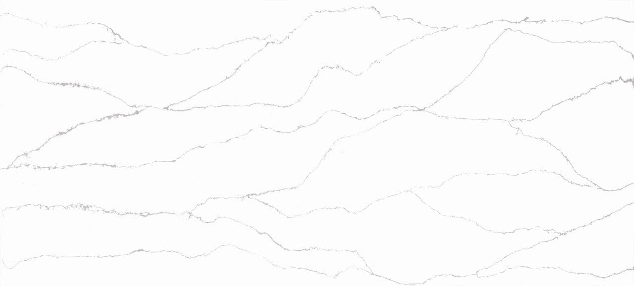 Satuvario Quartz Slab | Series: Swiss | Size: 1020mm x 690mm (40" x 27") | Thickness: 20 mm | Finish: Polished | Color: White — image 2