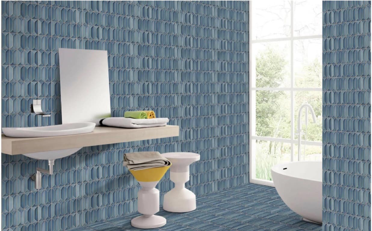 Subway Wall Tile | Size: 300 x 600 mm (1 ft x 2 ft) | Surface: Grooved | Finish: Glossy | Vitrified Tile | Coverage Per Box: 10 sq. ft. | Box Quantity: 5 pcs | Color: Blue


THICKNESS OF THE TILE / featires water absorption rate, / Things to know before buying - Batch variation, 2-3% damage, Edges type - flat or round edges,
  / recommended grout color, /  grouting required or paper joint /  ISI Marked details / — image 2
