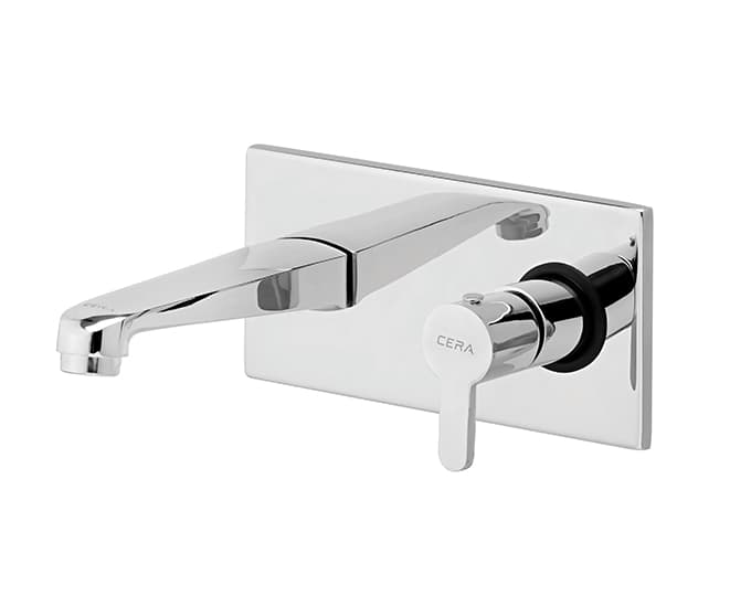 Victor Exposed Part for Basin Spout (Cold Water) | Chrome Finish | Compatible With Concealed Part F4055101 sold separately