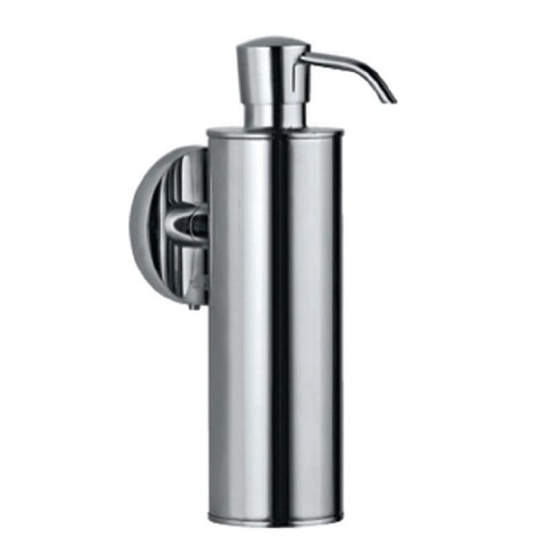 Soap Dispenser | Chrome Finish | Material: Stainless Steel | With Metallic Bottle for liquid soap dispensers