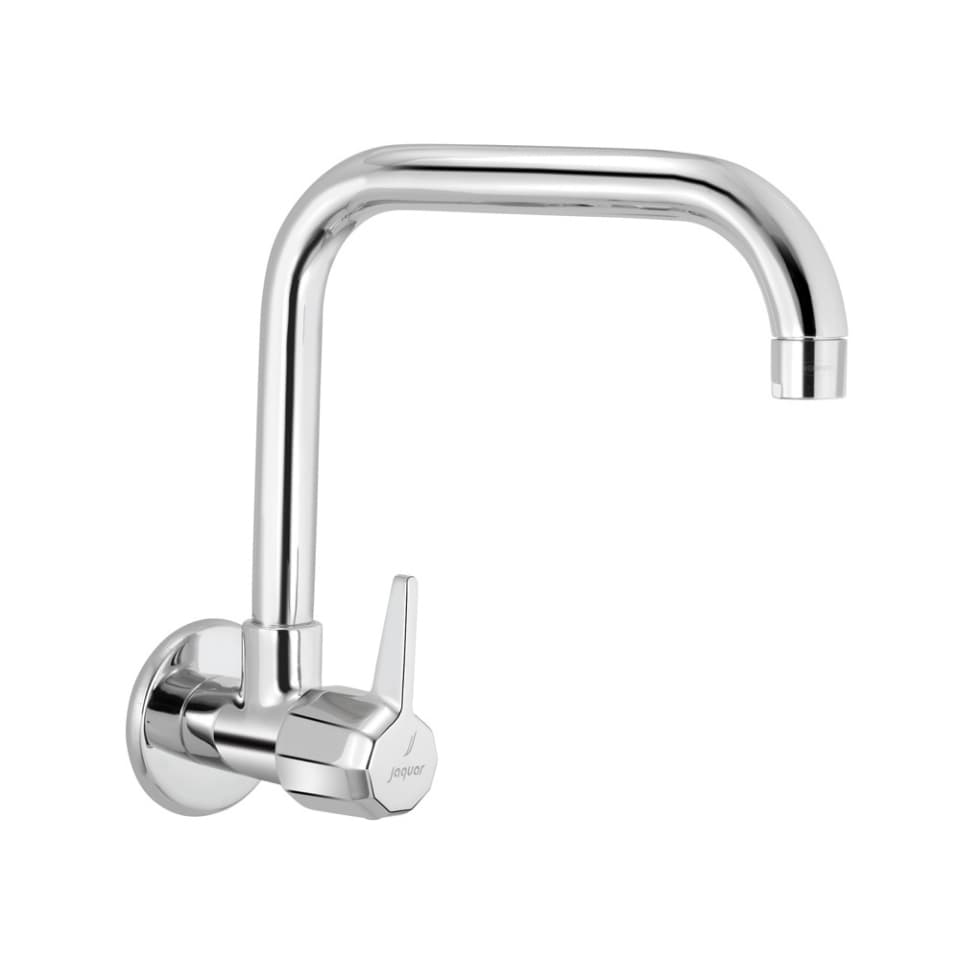 Continental Prime Cock ( Cold Water Only) with Swinging Spout | Chrome Finish | Material: Brass