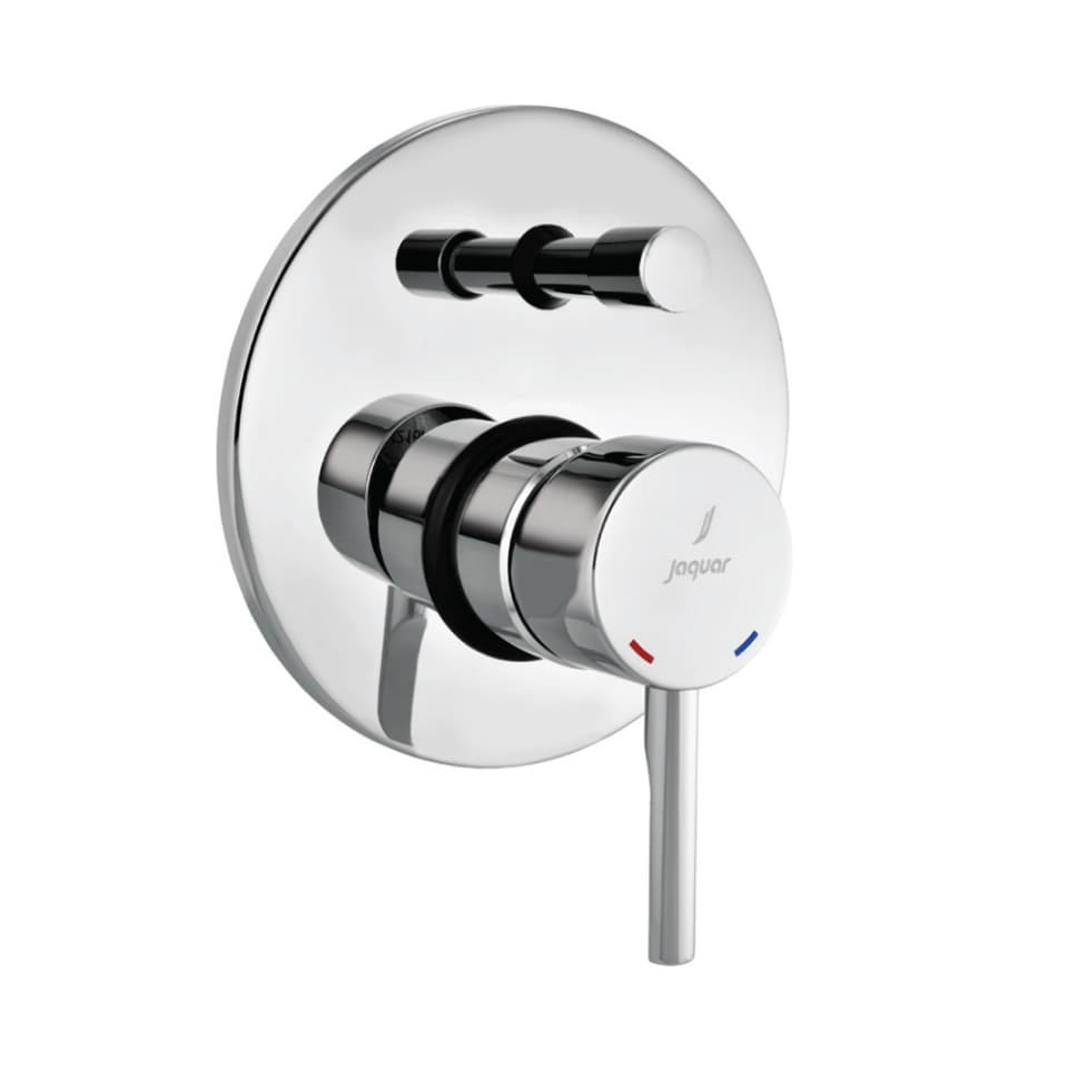 Florentine Prime Exposed Parts Kit of Diverter | Chrome Finish | Compatible with ALD-065 Concealed Body (sold separately) | Material: Brass