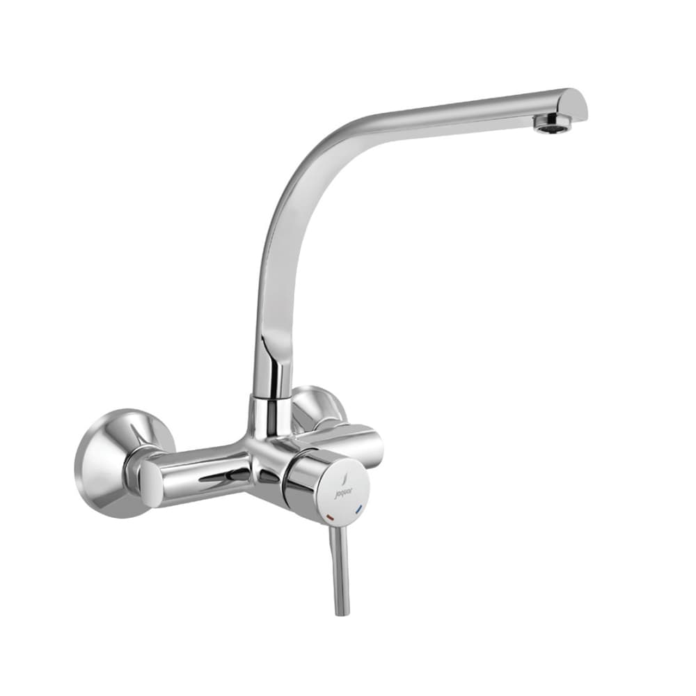 Florentine Prime Mixer (Hot & Cold Water) | Chrome Finish | Material: Brass | With Swinging Spout