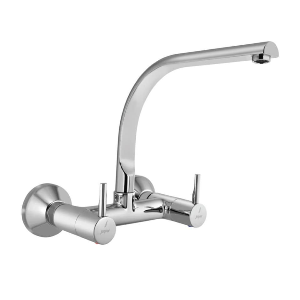 Florentine Prime Mixer (Hot & Cold Water) | Chrome Finish | Material: Brass | With Swinging Spout
