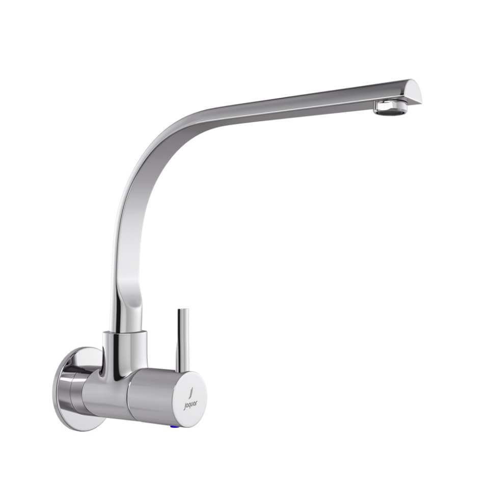 Florentine Prime Cock ( Cold Water Only) with Long Swinging Spout | Chrome Finish | Material: Brass