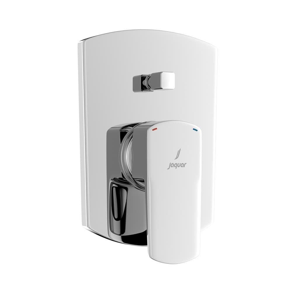 Kubix Prime Exposed Parts Kit of Single Lever Diverter | Chrome Finish | Compatible with ALD-065 Concealed Body (sold separately) | Material: Brass