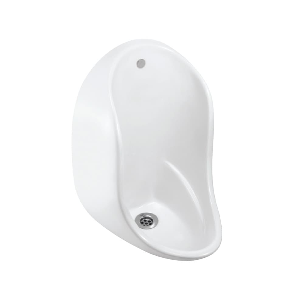 Urinal with Spreader Hole and Fixing Accessories | White Finish | Size: 355 x 340 x 535mm | Material: Ceramic