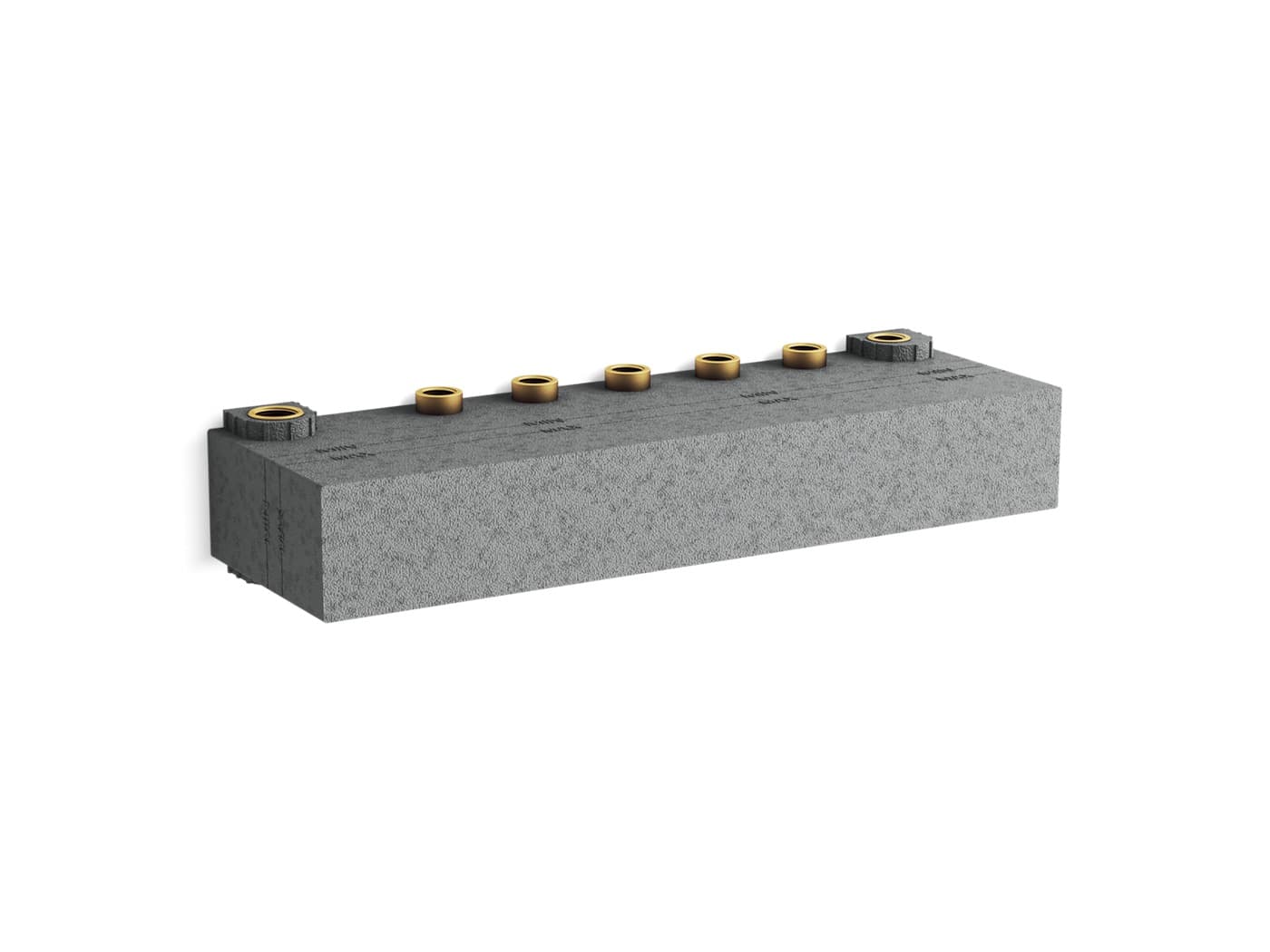 Anthem Concealed Part For 6 Outlets Single Lever Thermostatic Concealed Diverter | Compatible With Exposed Parts K-26350IN-9-BV, K-26350IN-9-CP, K-26350IN-9-AF, K-26350IN-9-BL, K-26350IN-9-RGD Sold Separately