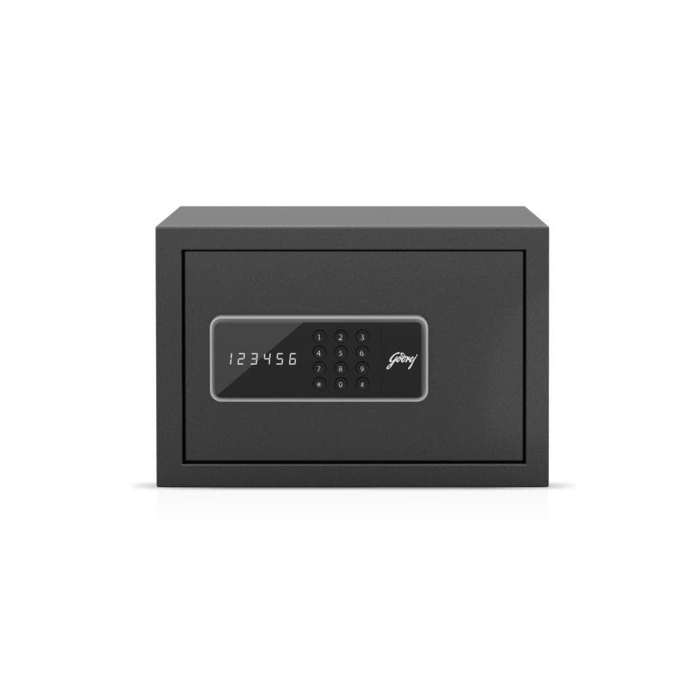 Safe NX Pro | Capacity: 8Ltr | Exterior Dimensions: H200 x W300 x D200mm | Lock Type: Digital | Finish: Ebony
