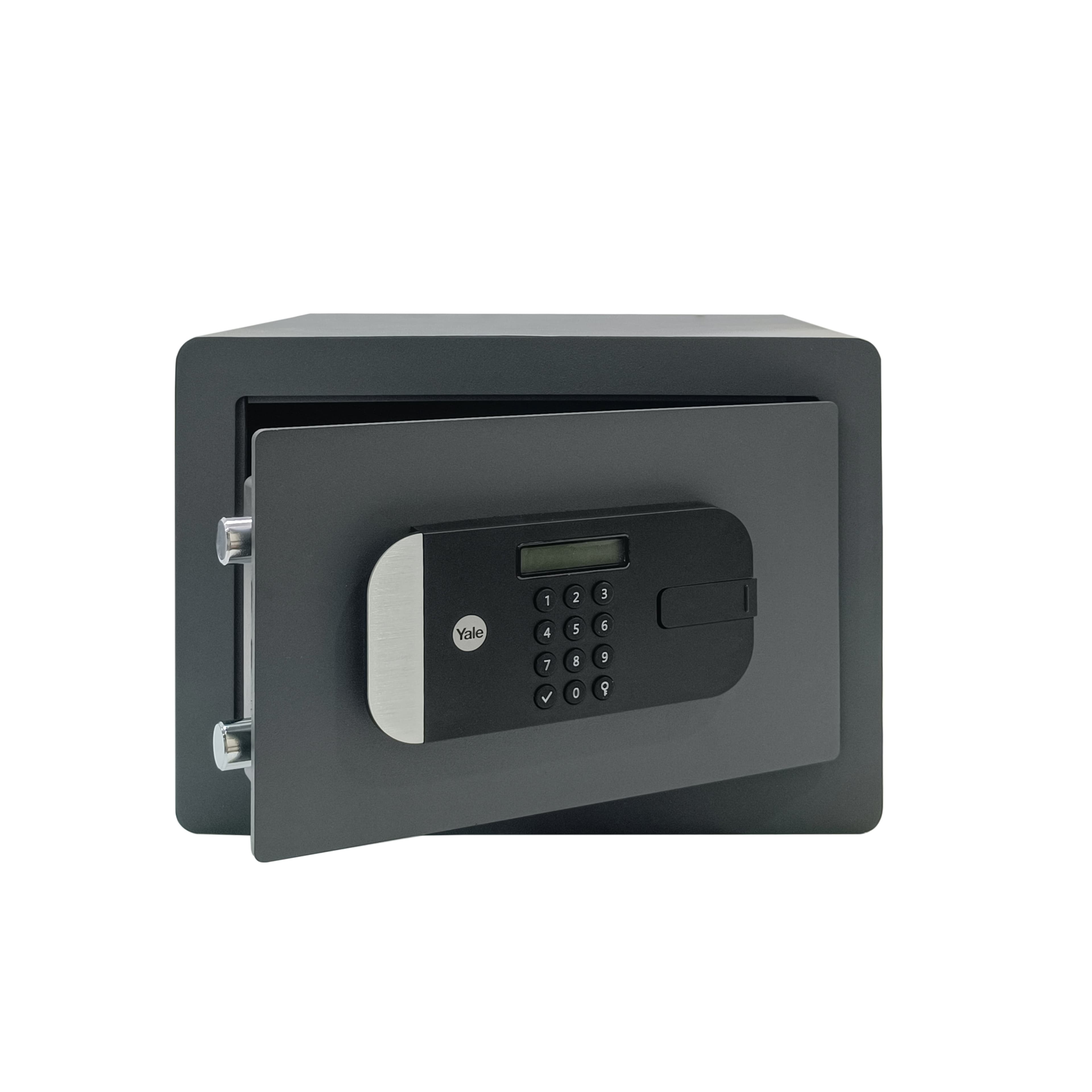 Maximum Security Certified Safe | Capacity: 19Ltr | Exterior Dimensions: H250 x W350 x D300mm | Access: PIN Code | Finish: Black
