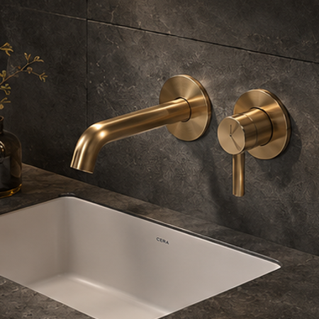 Basin Mixer Wall Mount